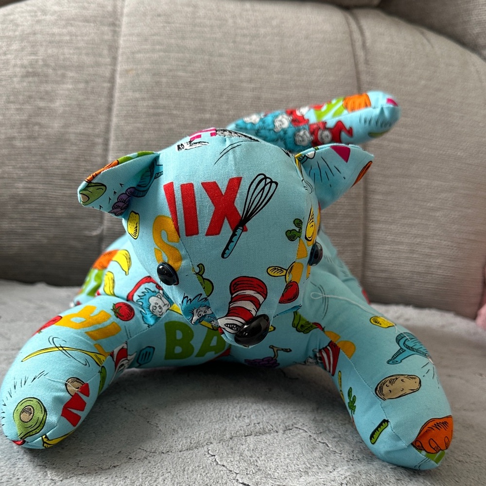 Handmade Cat in the Hat Cat Plush Toy